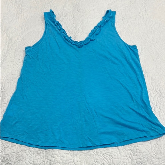 Lilly Pulitzer Blue Tank Top - Picture 3 of 3